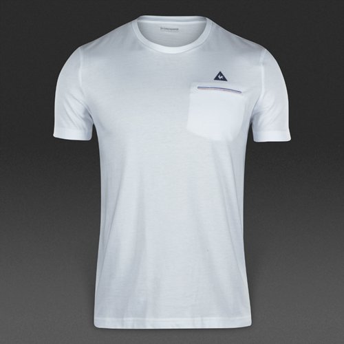 Le Coq Sportif Fluorin SS T-Shirt Optical White for Men